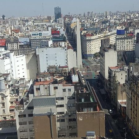 Que Mejor Vista Del Obelisco Piso A La Calle Corrientes بوينس آيرس المظهر الخارجي الصورة
