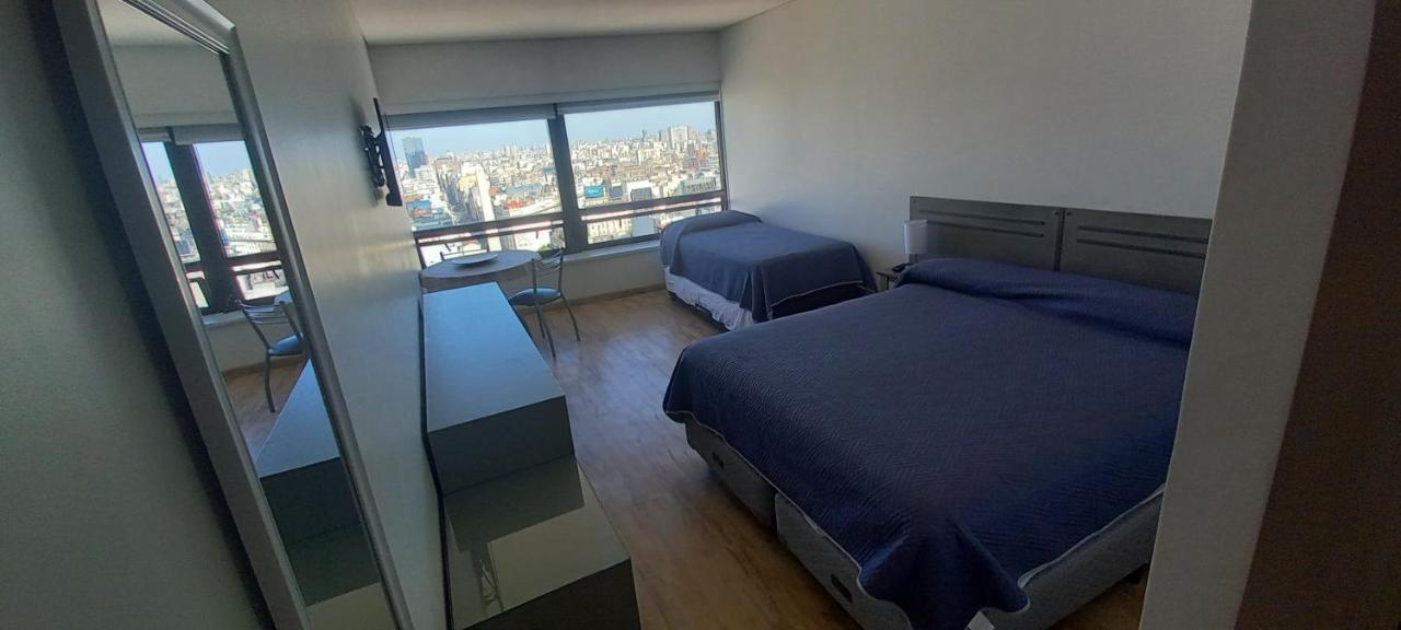 Que Mejor Vista Del Obelisco Piso A La Calle Corrientes بوينس آيرس المظهر الخارجي الصورة